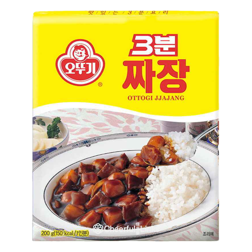 Ottogi 3mins Black Bean Jjajang 200g