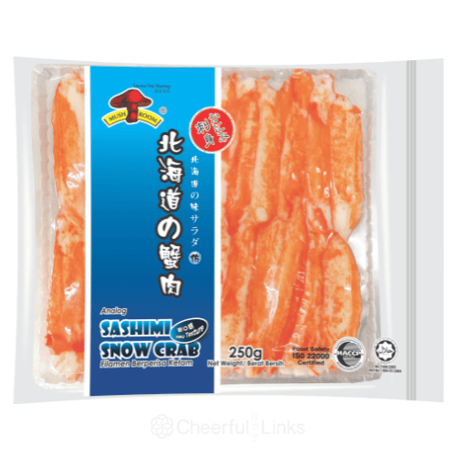 Mushroom Sashimi Snow Crab 250g 香菇牌北海道蟹肉刺身