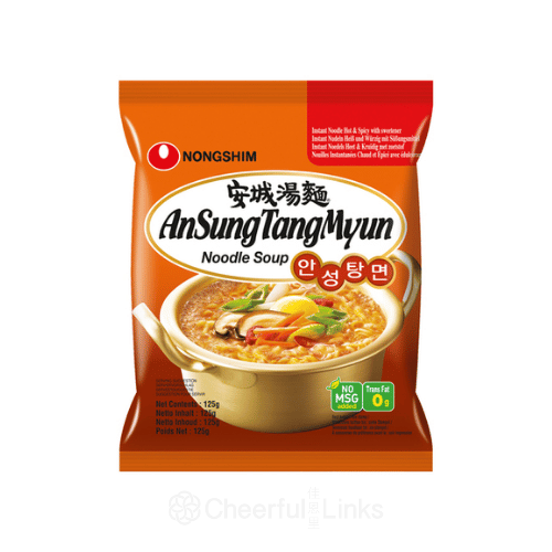 Nong Shim Noodles - Ansung Tangmyun 125g 農心安城湯麵
