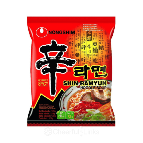 Nong Shim Noodles - Shin Ramyun (Spicy) (Small box) 120g 農心辛辣麵