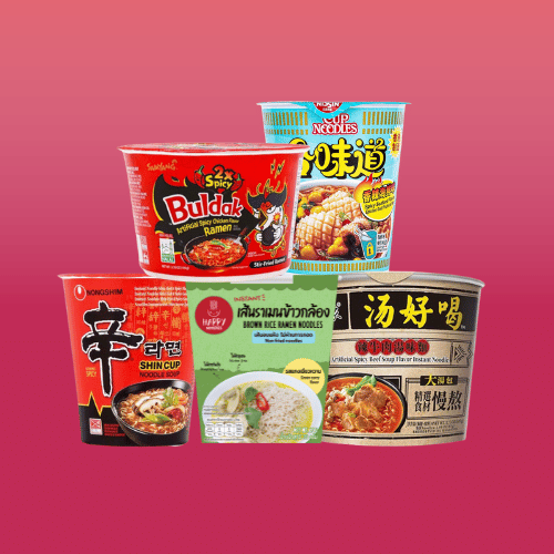 Cup & Bowl Noodles/Rice Cakes