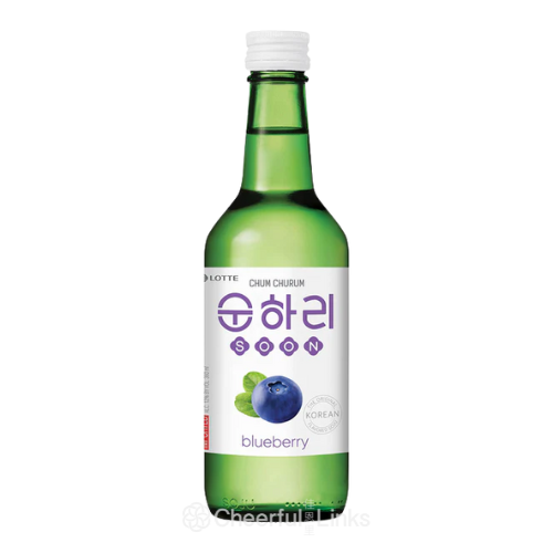 Lotte Chum Churum Soju - Blueberry Flv. 12% Alc 360ml 韓國藍莓味燒酒