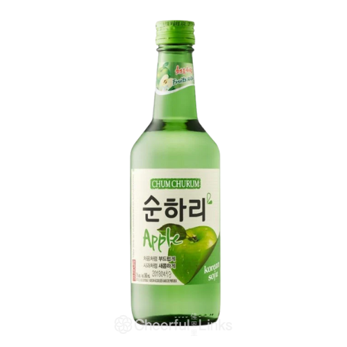 Lotte Chum Churum Soju - Apple Flv. 12% Alc 360ml 韓國蘋果味燒酒