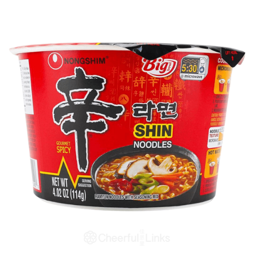 Nong Shim Big Bowl - Shin 114g 農心辛拉麵大碗麵