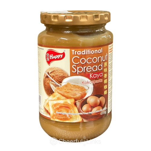 Happy (Brown) Coconut Spread Kaya 410g 咖呀