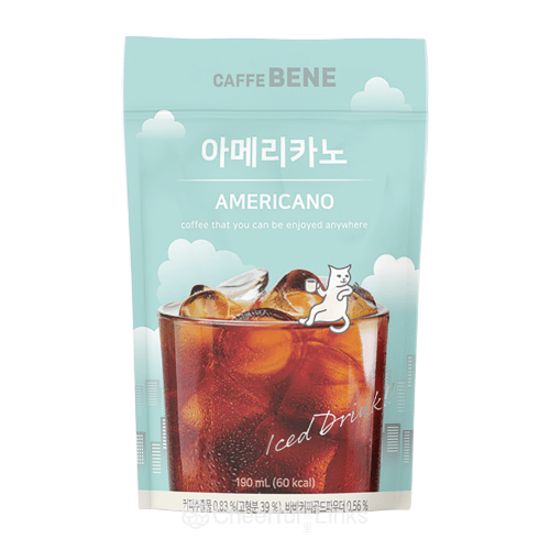 Caffebene Americano Pouch Coffee 190ml 美式咖啡