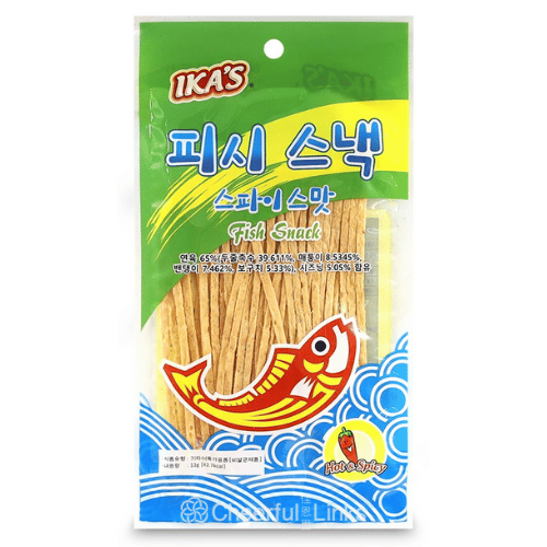 IKA's Fish Snack Hot & Spicy Flavour (13g*6) 漁家辣味香魚絲