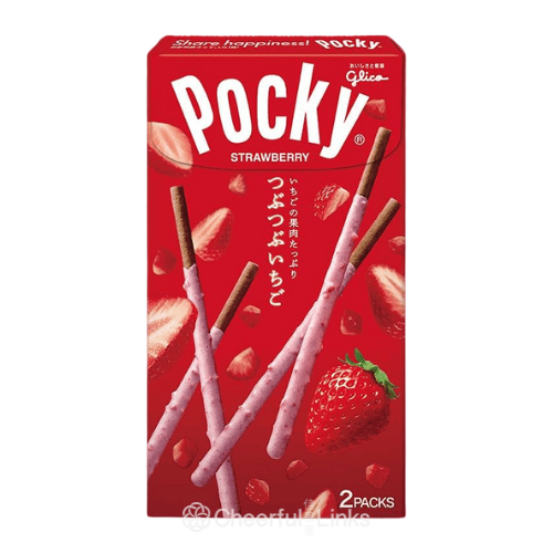 Glico Pocky Tubu Tubu Strawberry 55g 格力高 百奇 士多啤梨