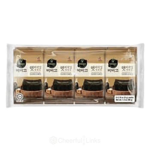 CJ Bibigo Savoury Roasted Seaweed (5g*8) 40g 韓國零食紫菜