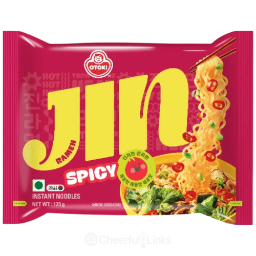 Ottogi Jin Ramyun - Spicy 120g 韓國不倒翁辣味金拉面