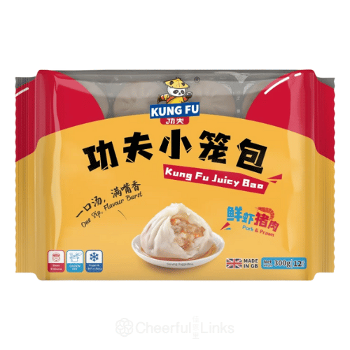 Kung Fu Pork & Prawn Siu Loong Bun 300g 功夫灌湯小籠飽-鮮蝦猪肉