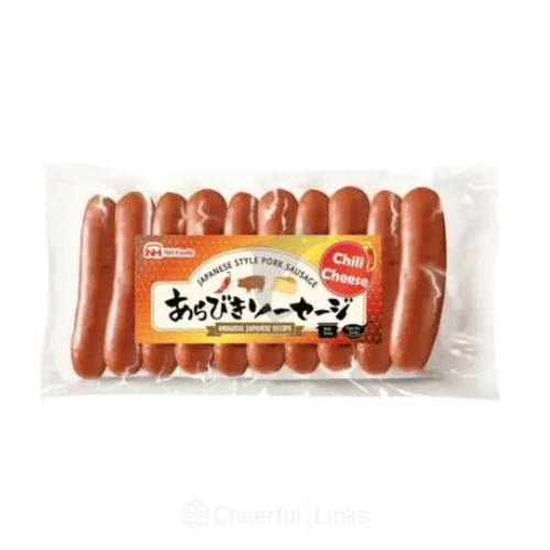Nipponham Japanese Style Sausage - Chilli Cheese 185g 日式脆皮香腸 香辣芝士