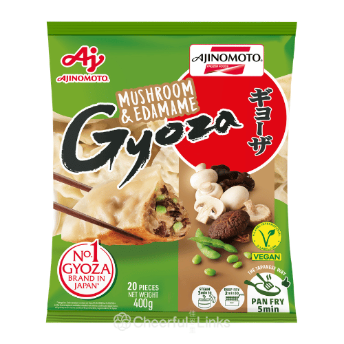 Ajinomoto Mushroom & Edamame Gyoza 20pcs 400g 日式香菇毛豆餃