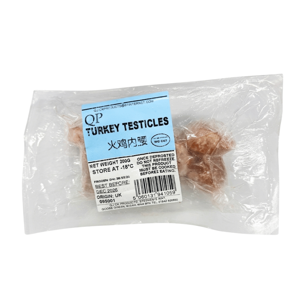 QP Turkey Testicles Fries 200g 火雞睪丸