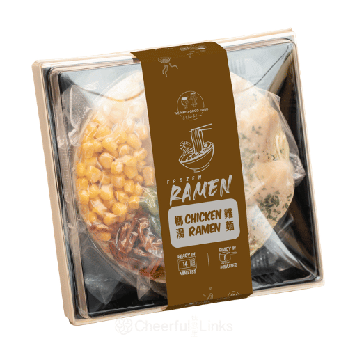 WNGF Frozen Chicken Ramen with Coconuts 800g 冷凍椰香雞肉拉麵