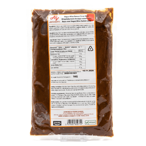 Ajinomoto Ramen Soup - Miso (Vegan) 1kg 日本味噌拉麵湯底 (素食)