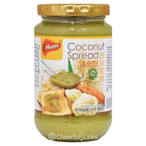 Happy (Pandan) Coconut Spread Kaya 410g 香味咖呀