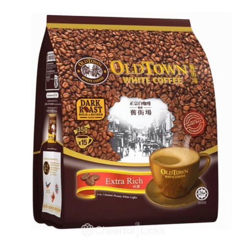 Old Town 3 in 1 White Coffee - Extra Rich 15*35g 舊街場怡保白咖啡-特濃