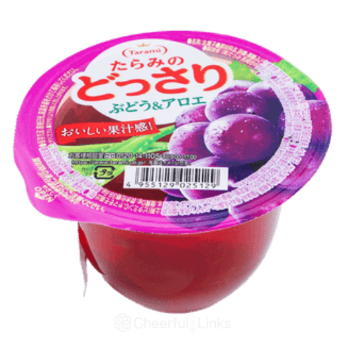 Tarami Aloe Jelly Grape 230g