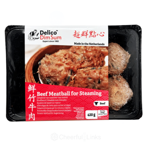 Delico Steamed Beef Balls (M) 50g*8 超群鮮竹牛肉