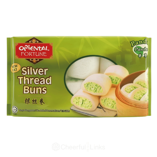 Oriental Fortune Silver Thread Buns - Pandan 360g 香葉銀絲卷