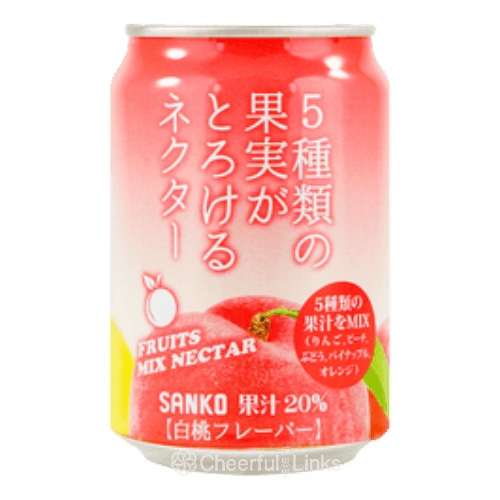 Sanko 5 Kinds Fruits Nectar 280ml Sanko 五果果汁 280ml