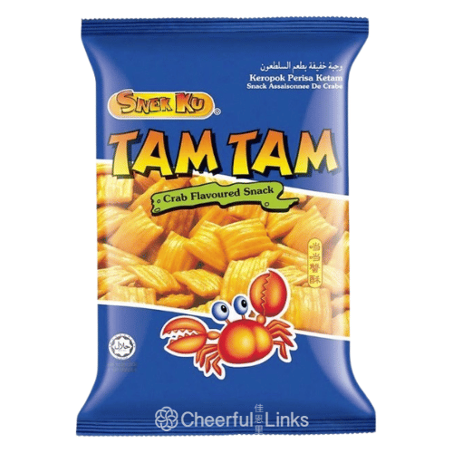 Snekku Tam Tam Crab Snack 80g 噹噹蟹酥