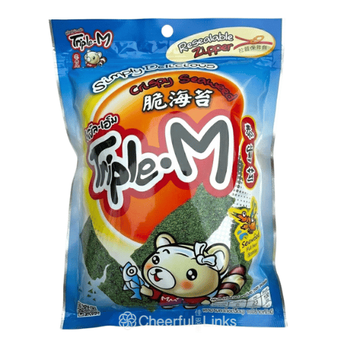 Triple M Crispy Seaweed Seafood 35g 泰紫熊海鮮味脆海苔