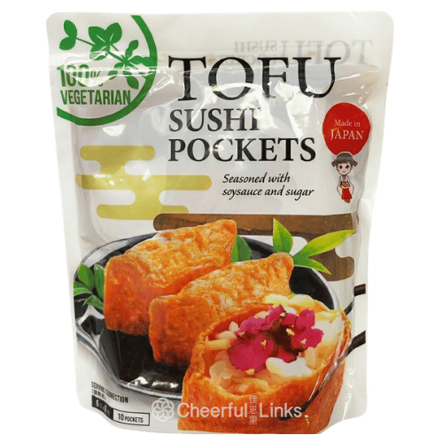 OK Ajitsuke Inari Fried Tofu Sushi Pocket 10 Sheet 400g OK味付稻荷炸豆腐壽司口袋裝10片