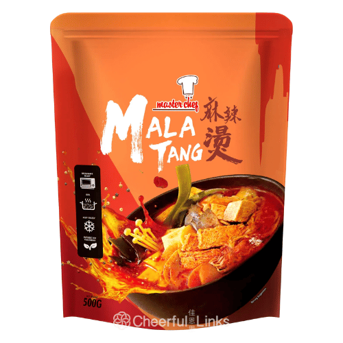 Master Chef Mala Tang Soup with Mixed Vegetables 500g Master Chef 麻辣燙 500 克