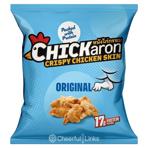 Chickaron Crispy Chicken Skin - Original 40g 脆皮雞皮 - 原味