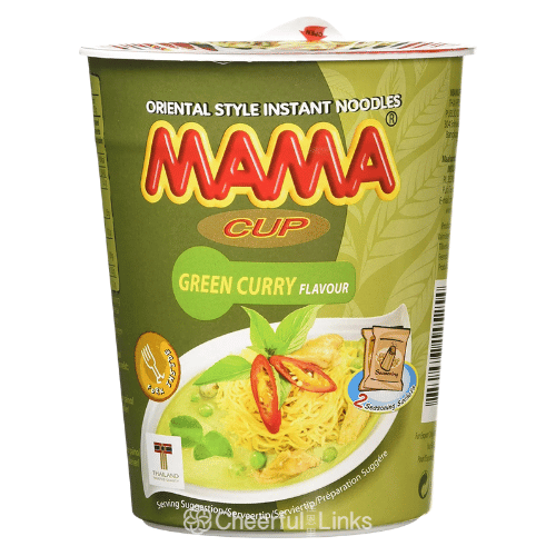 Mama Cup Noodle - Green Curry70g 媽媽即食杯麵 -青咖哩味